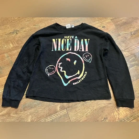 Nirvana Parody Kids Sweatshirt - Have a Nice Day - Picture 1 of 3